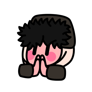 Cheers UP Emoji-拜托-13
